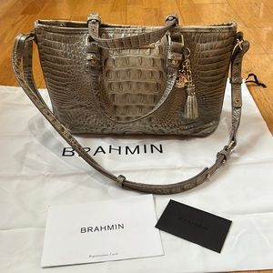Brahmin mini Asher Hemlock Melbourne Genuine Leather purse